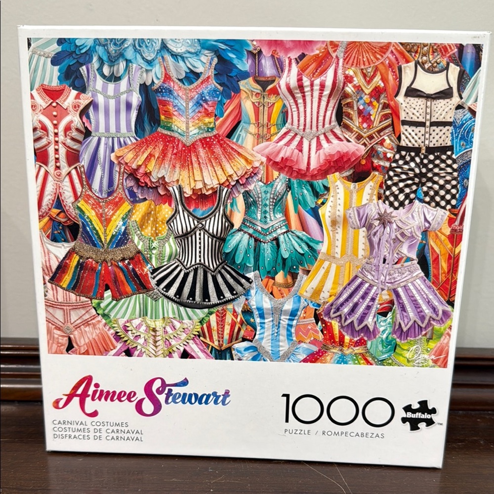 Aimee Stewart 1000 piece “Carnival Costumes” Puzzle